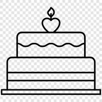 Birthday Cake Decor, Birthday Cake Ideas, Birthday Cake Maker, Birthday Cake icon svg
