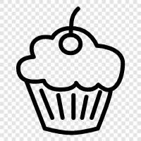 birthday cake, cake decoration, cake mix, cake recipe icon svg