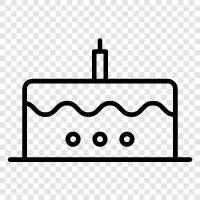 birthday cake, cake decoration, cake recipes, cake decorating icon svg