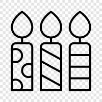 Geburtstagskuchen, Geburtstagskerzen für sie, Geburtstagskerzen für ihn, Geburtstagskerzen symbol