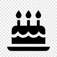 Birthday Cake Ideas, Birthday Cake Toppers, Birthday Cake Candles, Birthday Cake icon svg