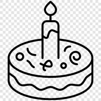 Birthday Cake Images, Birthday Cake Ideas, Birthday Cake Wishes, Happy Birthday icon svg