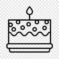 Birthday Cake Pictures, Birthday Cake Ideas, Birthday Cake Gallery, Birthday Cake F icon svg