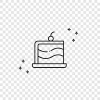 birthday cake, chocolate cake, cupcake, cake mix icon svg