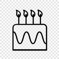 Birthday Cakes, Birthday Cake Recipe, Birthday Cake Ideas, Birthday Cake icon svg