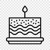 Birthday Cakes, Birthday Cake Recipe, Birthday Cake Ideas, Birthday Cake Images icon svg