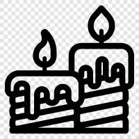 Birthday candles, Christmas candles, Diwali candles, Burning candles icon svg