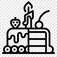 birthday, birthday cake, birthday cake recipes, birthday cake recipes easy icon svg