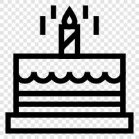 Birthday, Celebration, Celebration Cake, Birthday Cake icon svg