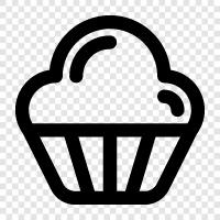 birthday, cake, baking, decorating icon svg