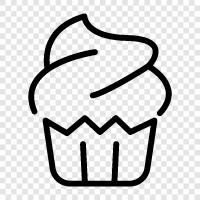 birthday, cake, bakery, dessert icon svg