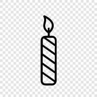 birthday gift, birthday cake, birthday party, candles icon svg