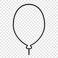 Birthday, Party, Celebration, Balloon icon svg