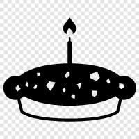 Birthday, Celebration, Sweet, Delicious icon svg