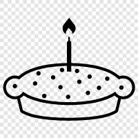 birthday, cake, celebration, Birthday Cake icon svg