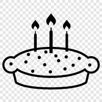 Birthday, Cake, Celebration, Special icon svg