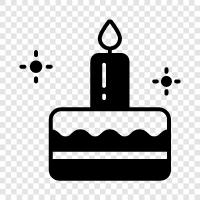 birthday, birthday cake, cake decorating, cake icing icon svg