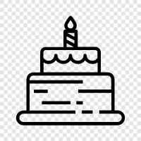 birthday, cake decoration, cake recipe, birthday cake icon svg