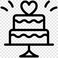 birthday, birthday cake, cake decorations, cake ideas icon svg