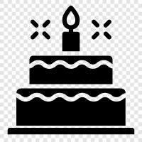 birthday, cake decoration, birthday cake, birthday cake ideas icon svg