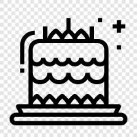 birthday, birthday cake, birthday party, cake decoration icon svg