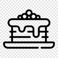 birthday, pastry, sweet, Cake icon svg