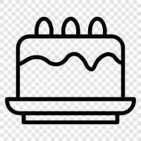 birthday, cake decoration, cake topper, cake maker icon svg