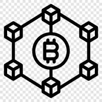 Bitcoin, Ethereum, ICO, smart contracts icon svg