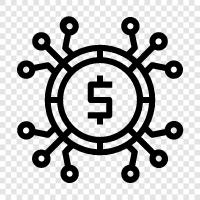 bitcoin, ethereum, digital asset, bitcoin cash icon svg