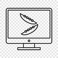 black beans, kidney beans, pinto beans, navy beans icon svg