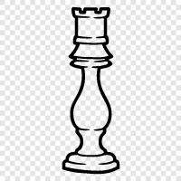 black, chess, game, pieces icon svg