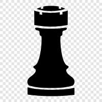 black, chess, game, pieces icon svg