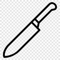 black, blade, cutting, chef icon svg