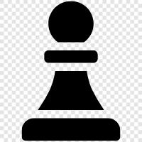 black pieces, black chess, black strategy, black tactics icon svg