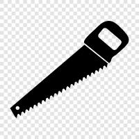 blade, miter, handsaw, woodworking icon svg