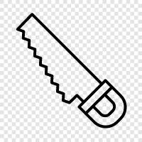 bıçak, kesme, kehribar, eldiven ikon svg