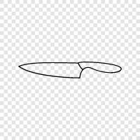 Blade, Knife Sharpener, Butcher Knife, Kitchen Knife icon svg