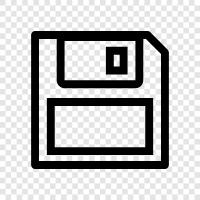 blank, diskette, storage, data icon svg