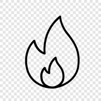 Blaze, Burn, Heat, Inferno icon svg