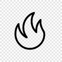 blaze, heat, flames, inferno icon svg