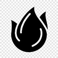 blaze, embers, heat, flames icon svg