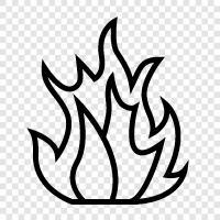 blaze, heat, burn, inferno icon svg