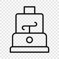 Mixer, Juicer, Slicer, Food Processor Attachment symbol