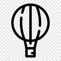 blimp, balloon, hot air balloon, unmanned aerial vehicle icon svg