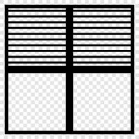 Blinds, Curtains, Shades, Privacy icon svg