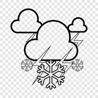 blizzard, whiteout, winter storm, polar vortex icon svg