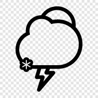 blizzard, winter storm, polar vortex, extreme weather icon svg