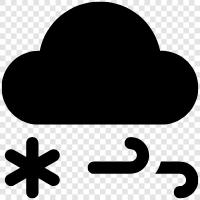 blizzard, hurricane, winter storm, snow storm icon svg