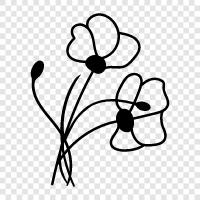 Blossom, Bloom, Plant, Gardening icon svg