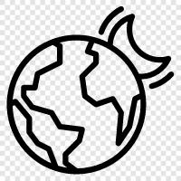 Blauer Planet, Planet Erde, Tag der Erde, Grüner Planet symbol